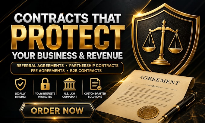 draft a legally binding US referral agreement