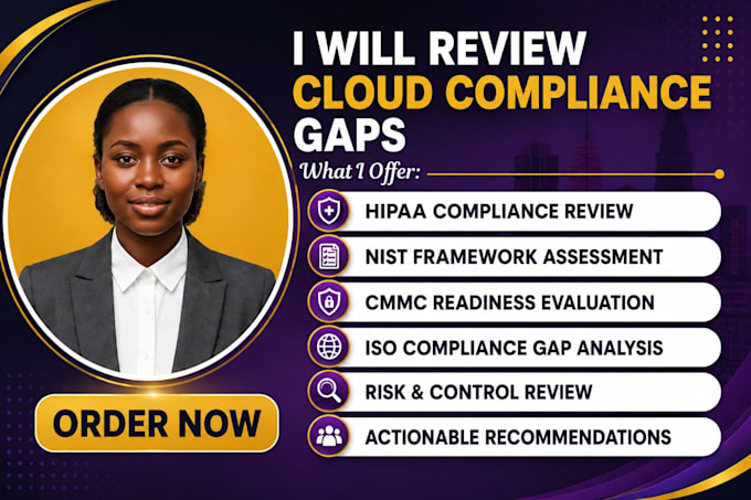 review cloud compliance gaps hipaa nist cmmc iso