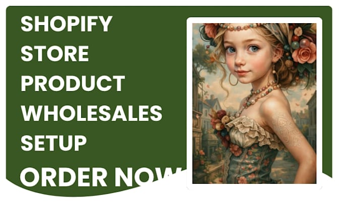 shopify store product wholesales setup