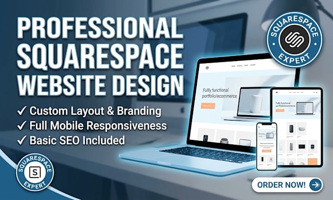 design squarespace website squares website design