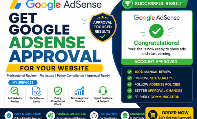 help you get google adsense approval for your website