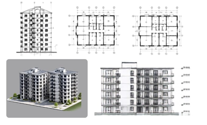 do your architectural and structural bim model with revit