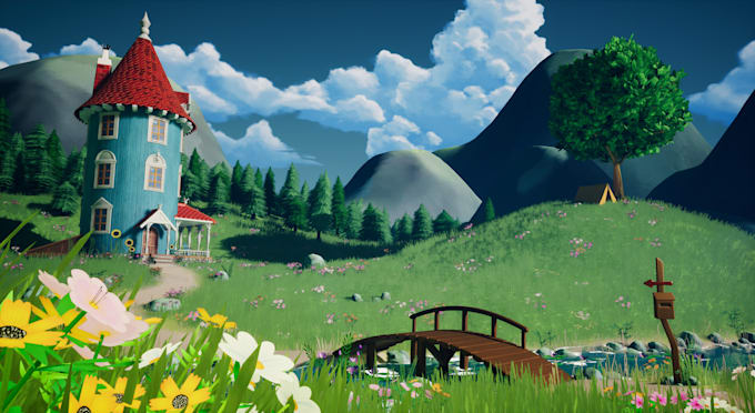 create ue5 levels, unity maps and environment design