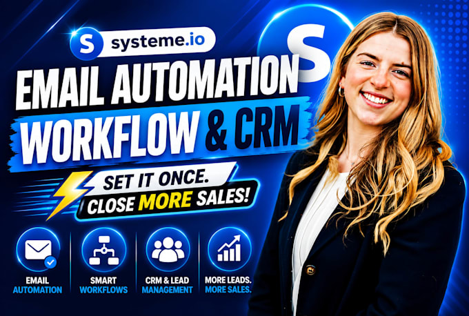 setup systeme io email automation, spanish systeme io workflow, campaign, CRM