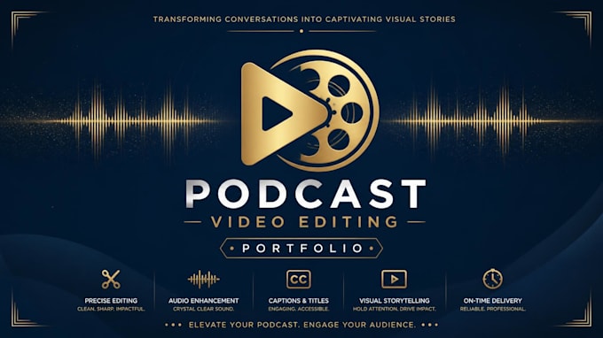 edit engaging podcast videos and reel