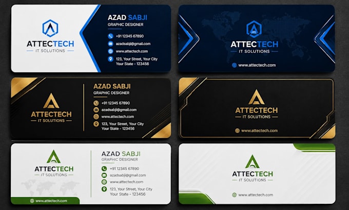 design a professional business card