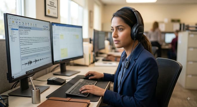 do accurate medical transcription