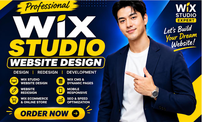 design wix studio website redesign wix studio responsive business website