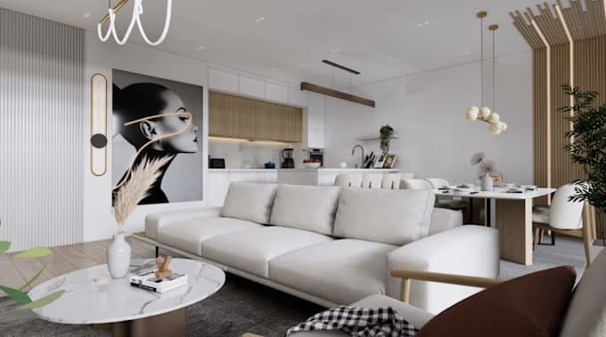 make any 3d model in sketchup and render