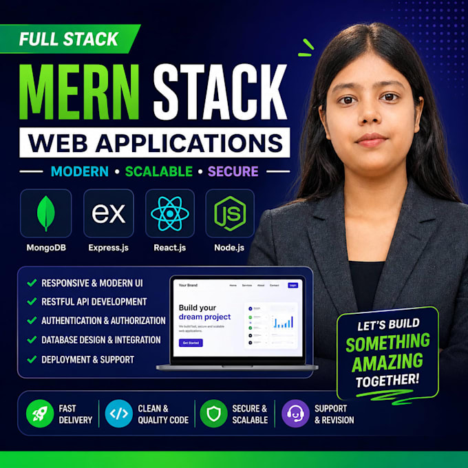 build a full stack mern web application with react node js mongodb