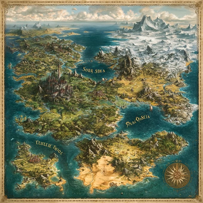do fantasy maps and city maps