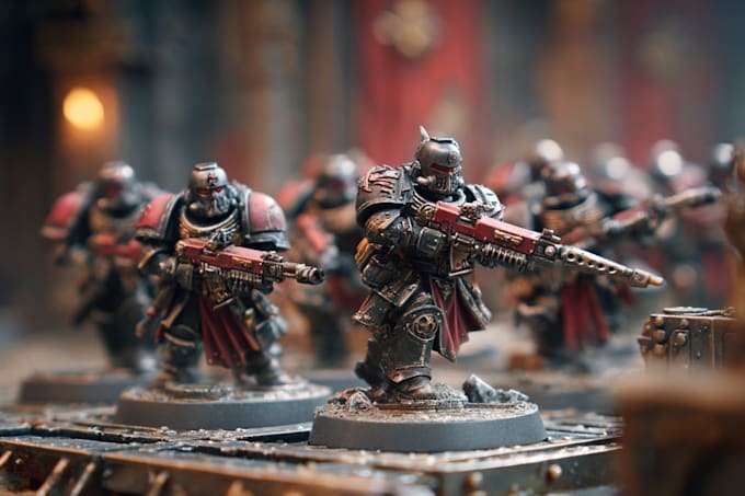 paint your warhammer miniatures