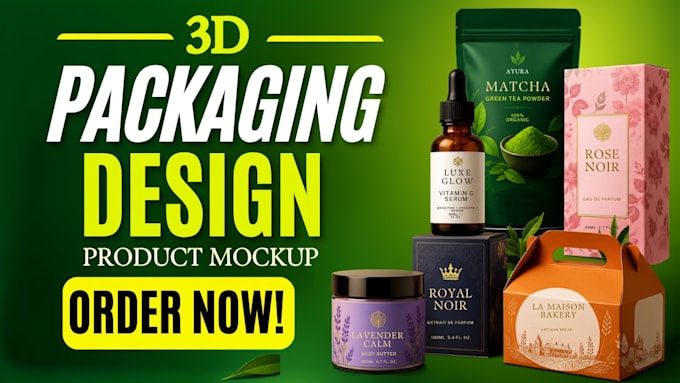 do product packaging 3d poduct rendering 3d mock up product mockup design