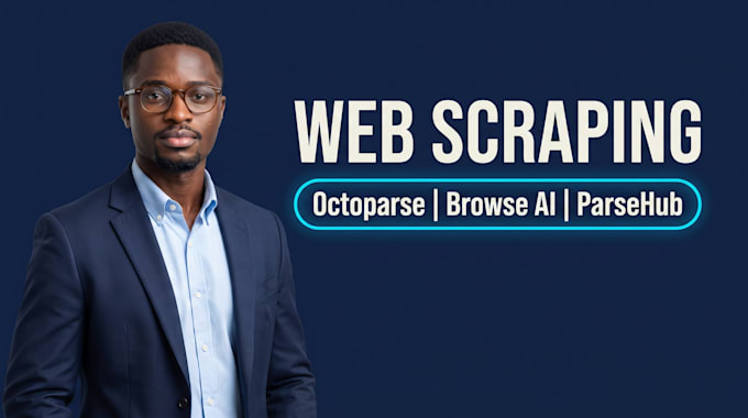 do web scraping using apify, octoparse browse ai or parsehub