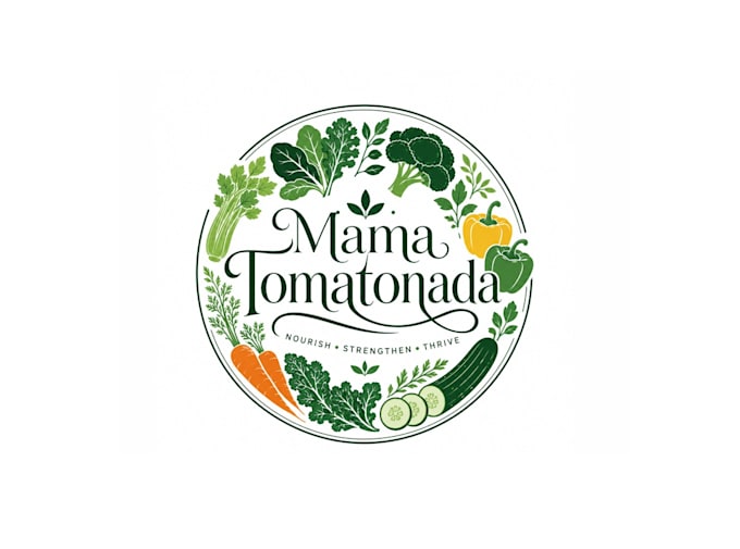 design outstanding modern vegetable logo with express delivery