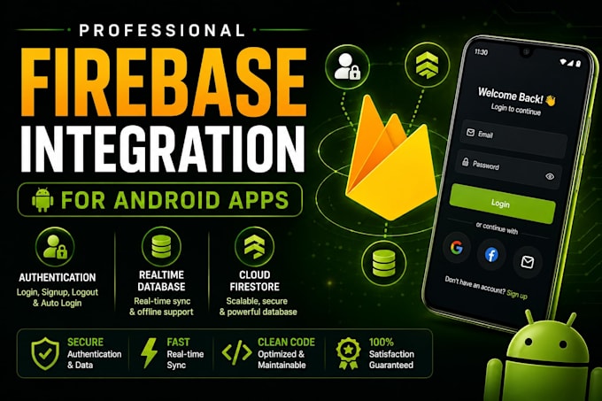 integrate firebase into your android app using kotlin