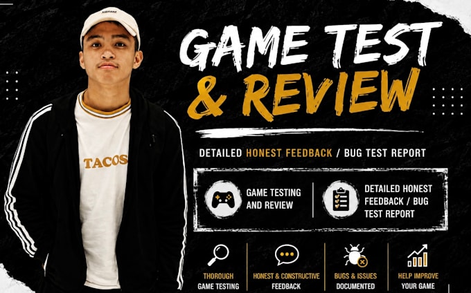 play test your game with gameplay video, english commentary, and feedback review
