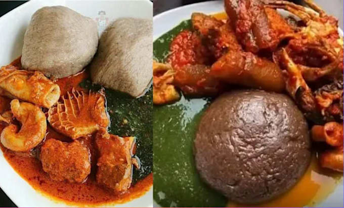 make eba and ewedu for you