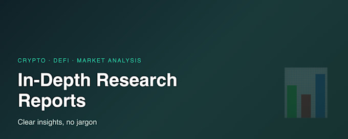 conduct market, financial, research and write report
