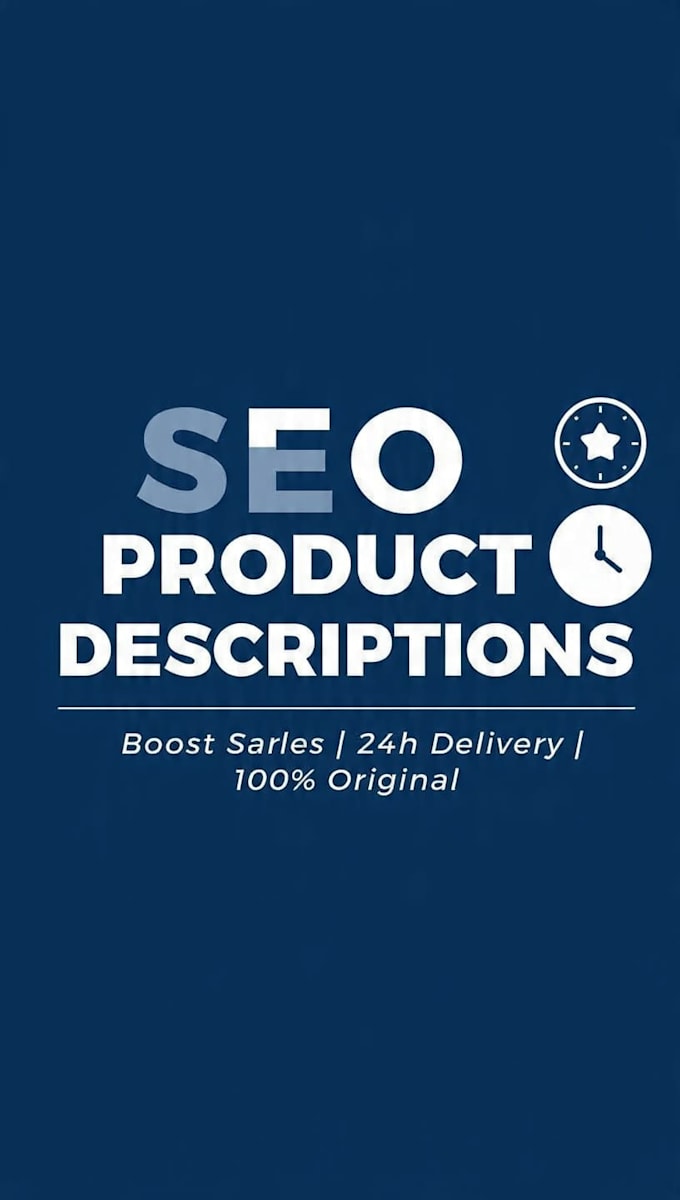 write SEO product descriptions that boost shopify sales