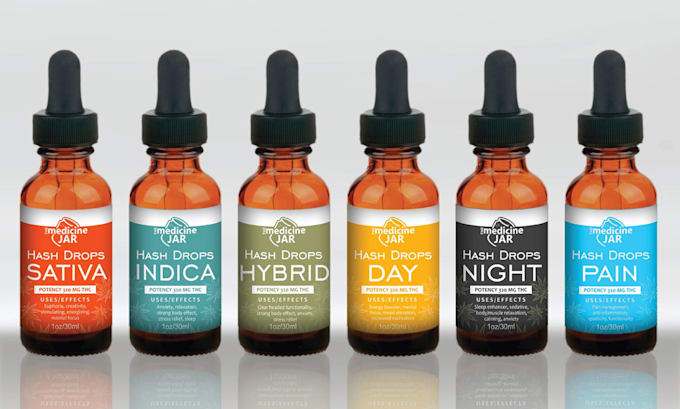 design professional vial, medicine label and product label design