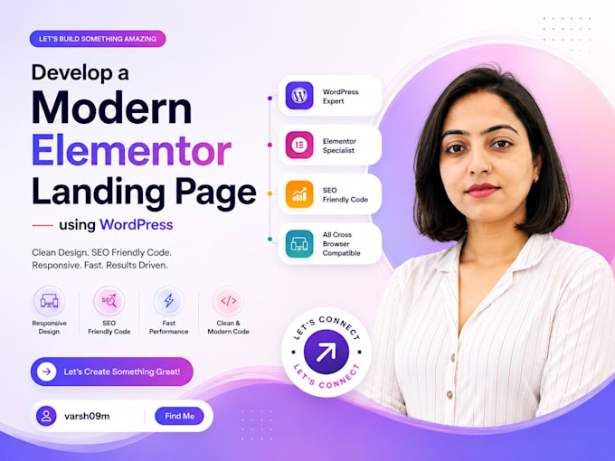 design awesome website or landing page