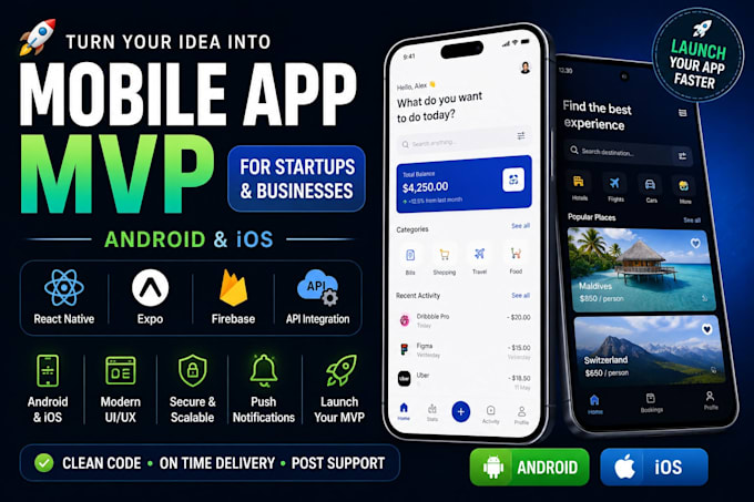 build a mobile app mvp for your startup or business
