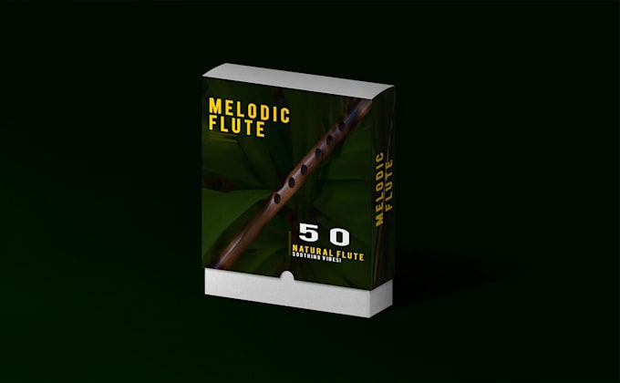 design awesome 3d sample pack box for music producers