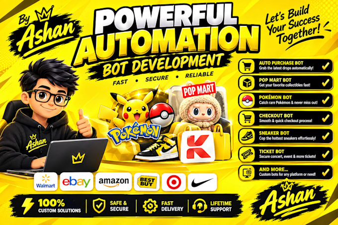 target bot, auto checkout bot, purchase bot, pokemon bot, amazon bot, buying bot