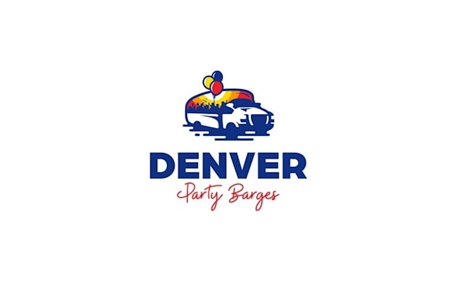 design unique party barges logo