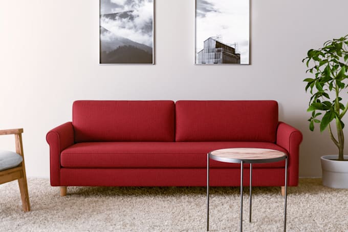 create photorealistic 3d furniture renders and models