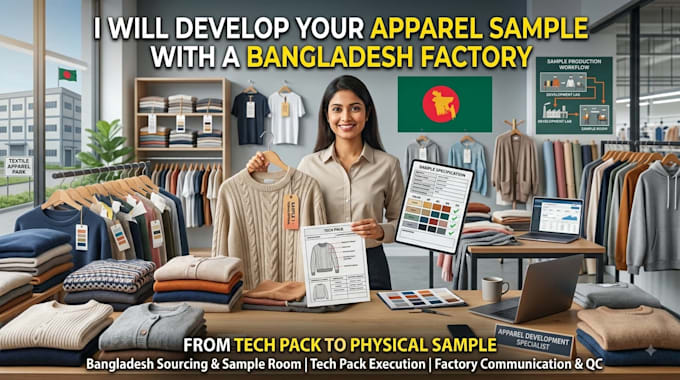 develop your apparel sample with a bangladesh factory