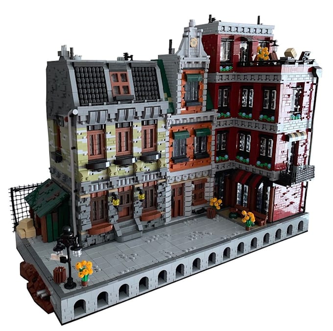 design lego moc design using bricklink studio and pdf instruction xml part list