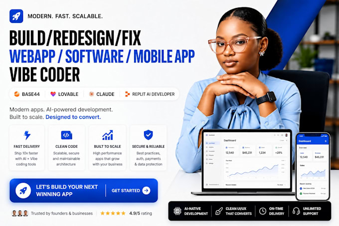 build webapp mobile app ios mvp software base44 fix replit claude code vibe app