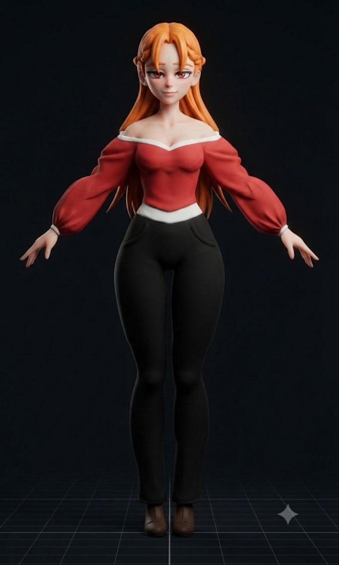 esign custom 3d anime vtuber models and game characters