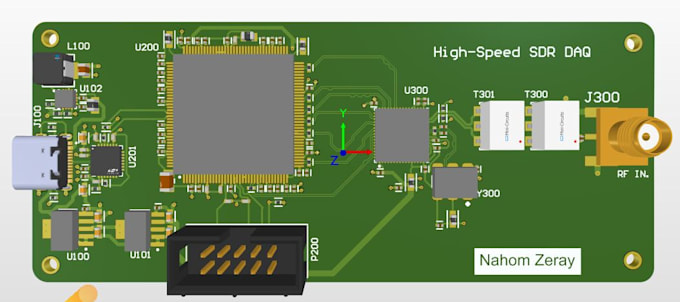 design a professional custom pcb layout and schematic in altium or kicad
