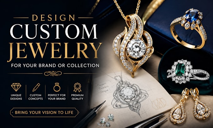 design custom jewelry for your brand or collection