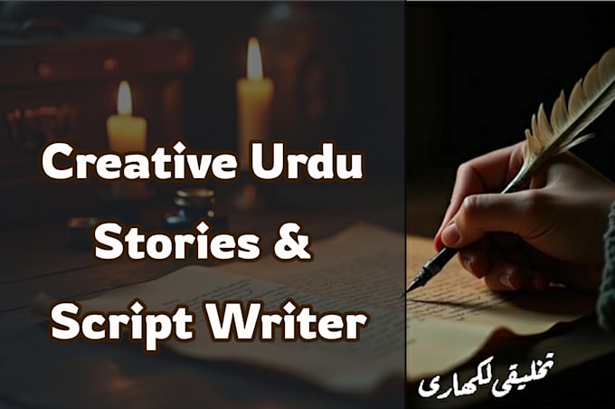 write engaging urdu stories novels and youtube scripts