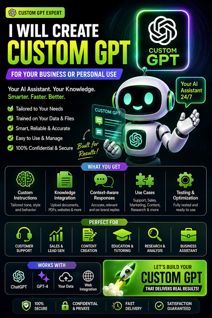 create a custom gpt for your business using chatgpt builder
