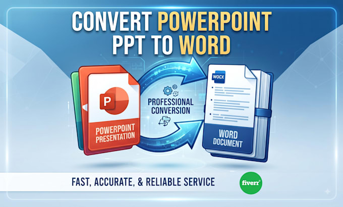convert powerpoint PPT to word documents professionally and quickly