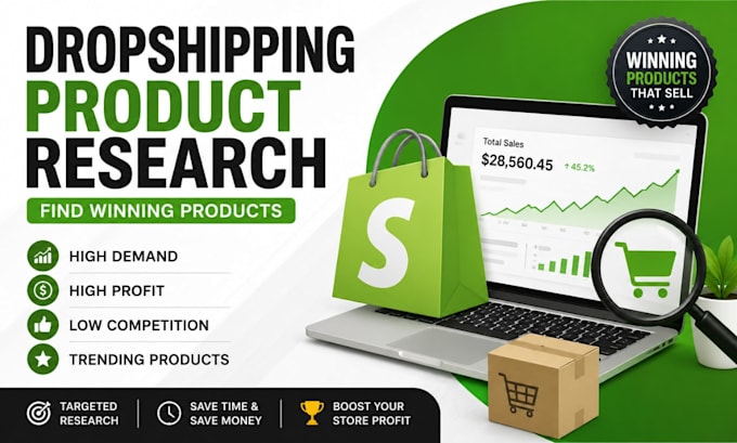 do shopify winning product research for dropshipping