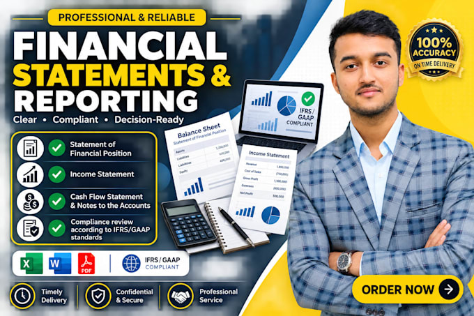 prepare financial statements financial reporting and performance
