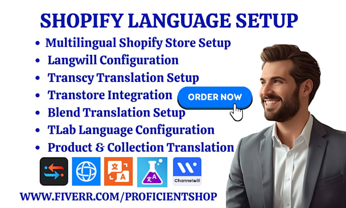 setup shopify language translation and multilingual store with transcy langwill