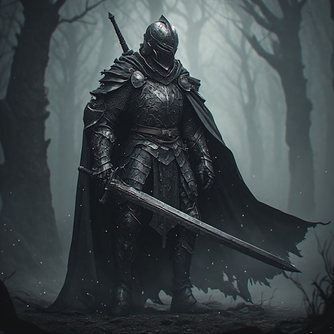 create detailed fantasy character artwork
