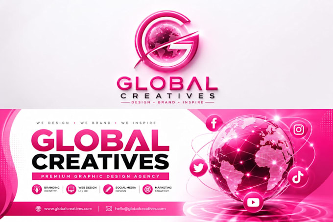 design modern social media posts