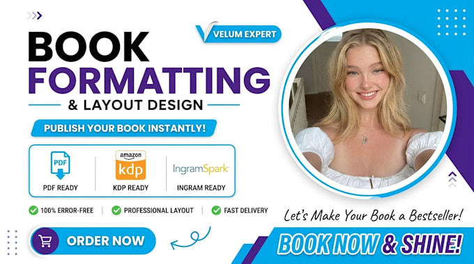 format print ready book interior layout for amazon kdp ingramspark vellum ebook