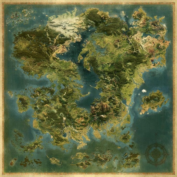 do fantasy maps and city maps