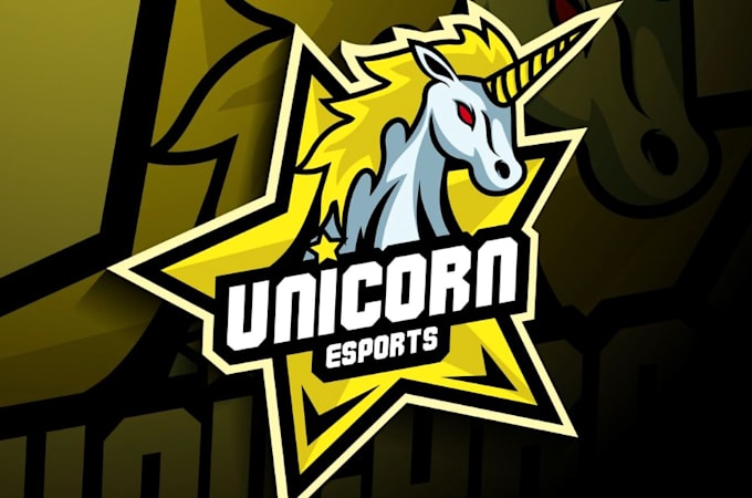 create high quality unicorn logo with free source file