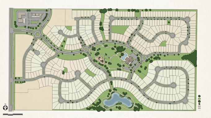 design 2d real estate property maps, site plans, subdivision and plot maps
