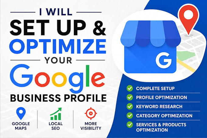 set up and optimize your google business profile